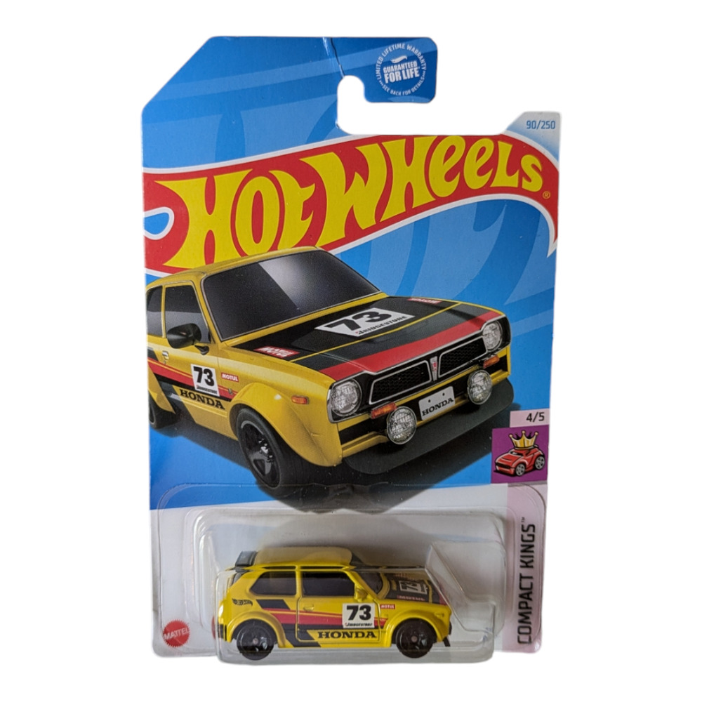 Hot Wheels - 2024 Compact Kings 4/5 '73 Honda Civic Custom 90/250 Brand New